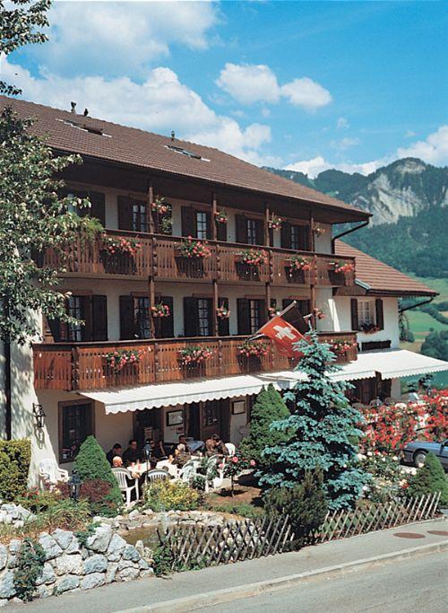 Hotel Restaurant Le Gruyerien Morlon Zewnętrze zdjęcie