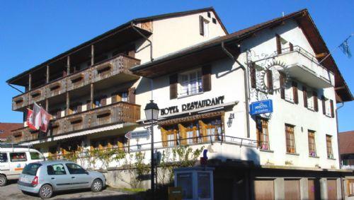 Hotel Restaurant Le Gruyerien Morlon Zewnętrze zdjęcie