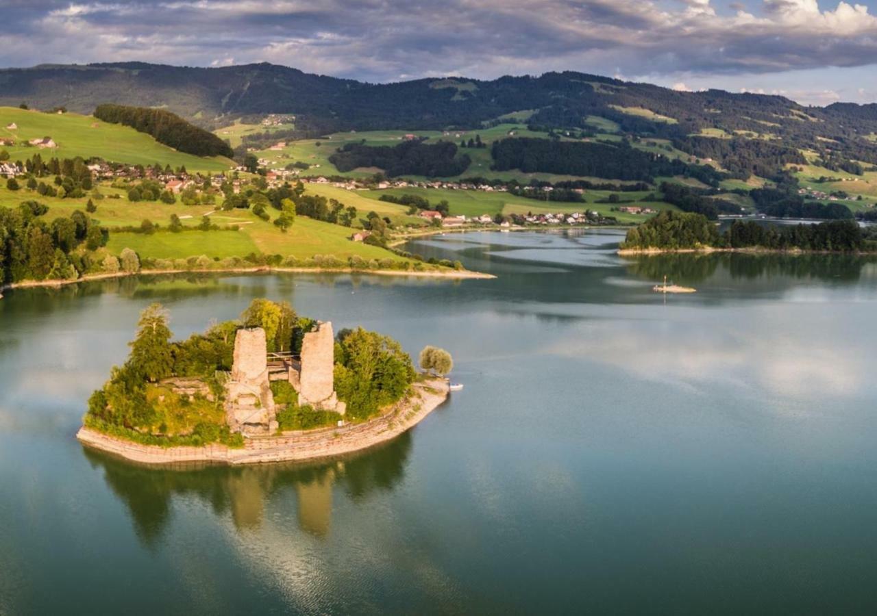 Hotel Restaurant Le Gruyerien Morlon Zewnętrze zdjęcie