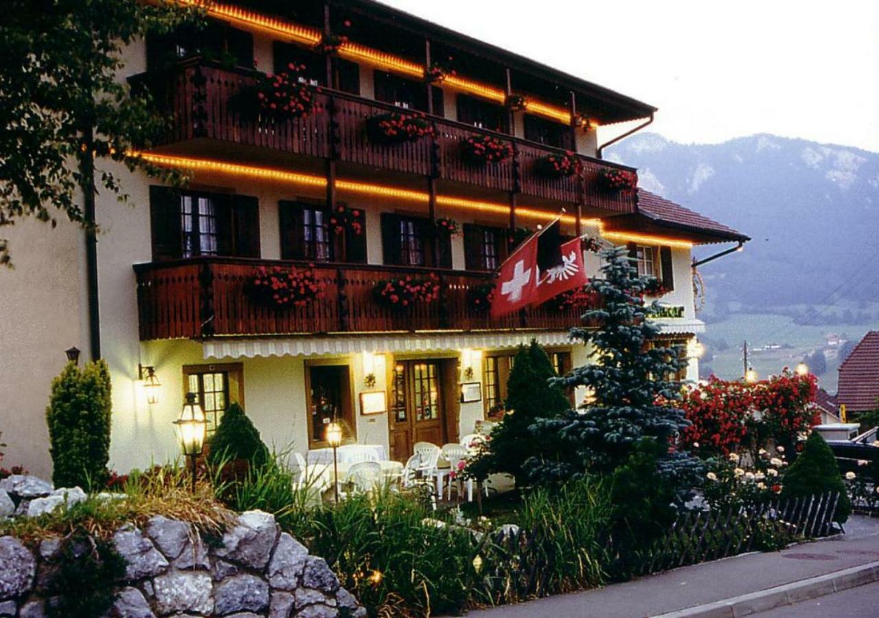 Hotel Restaurant Le Gruyerien Morlon Zewnętrze zdjęcie